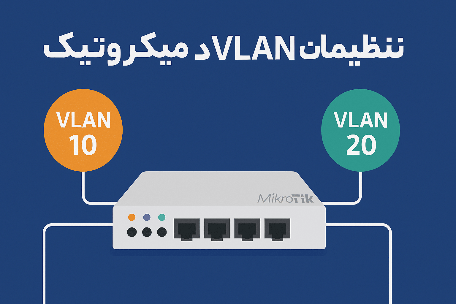 آموزش VLAN در میکروتیک